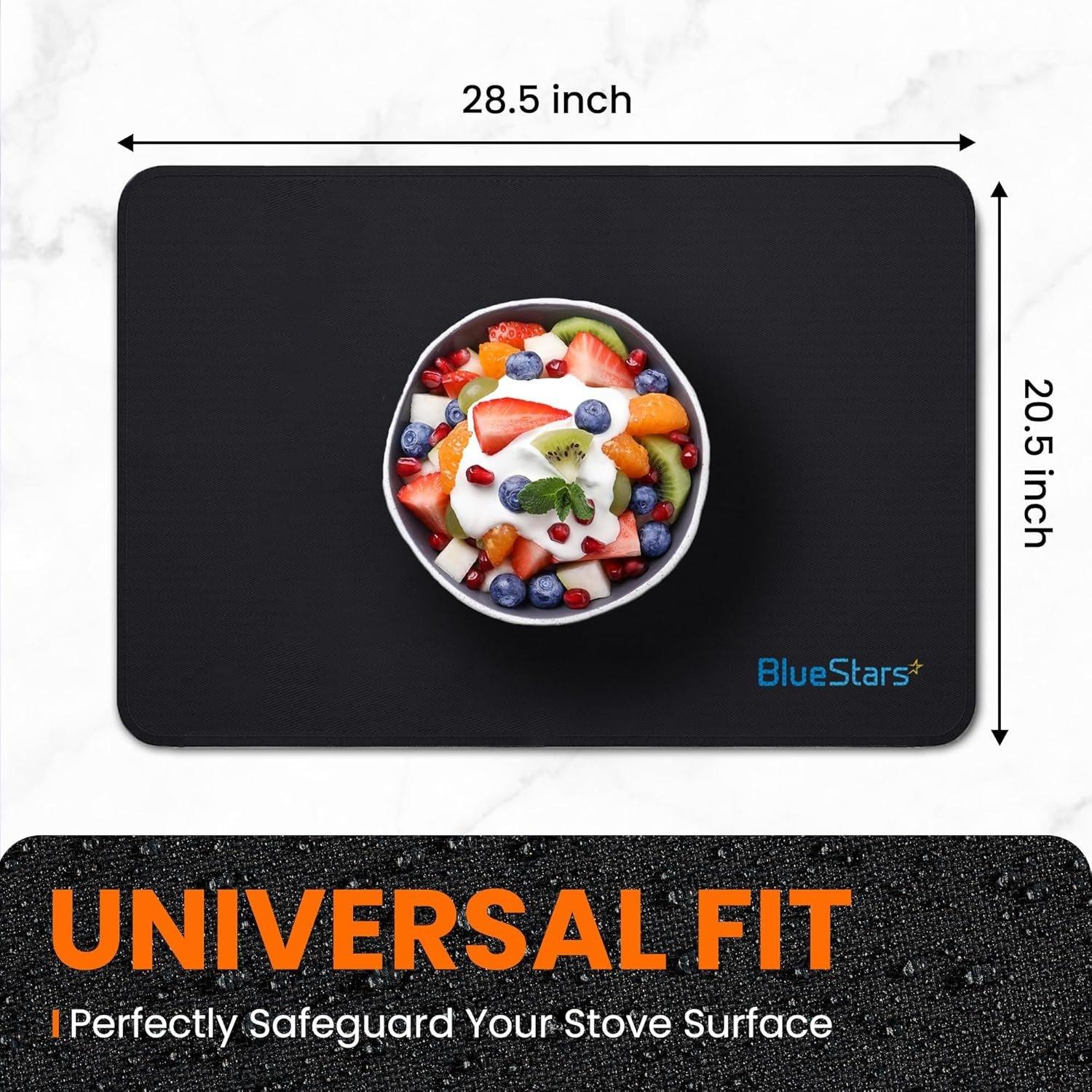 Silicone Stove Top Cover, 28.5x20.5, Black image 6