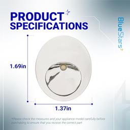 [Lifetime Warranty] WR55X11132 WR55X25754 Refrigerator LED Light and Cover Replacement - Compatible with GE General Electric Refrigerators - Replaces WR55X26487 WR55X30603 AP5646375 PS4704284 3033142 thumbnail 7