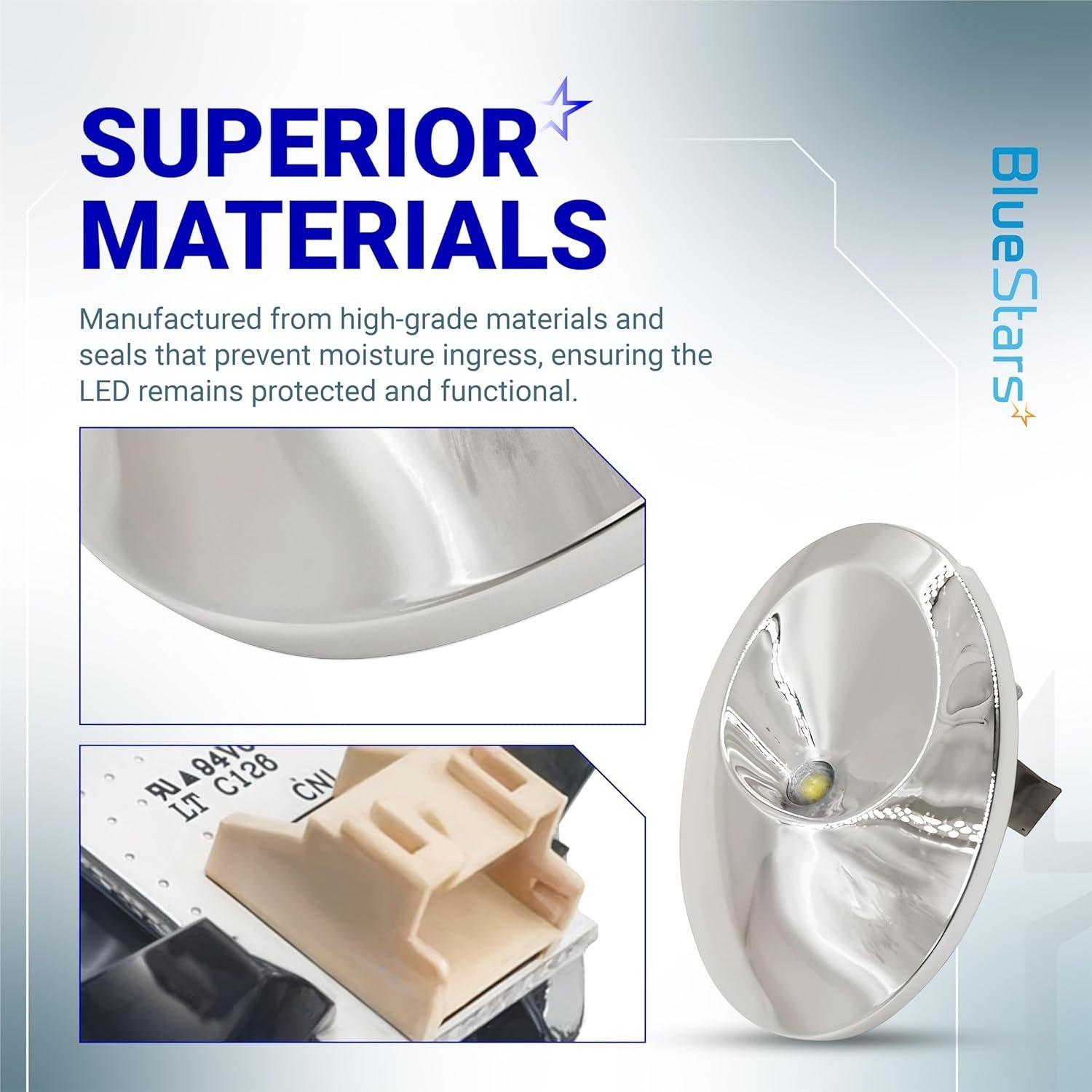 [Lifetime Warranty] WR55X11132 WR55X25754 Refrigerator LED Light and Cover Replacement - Compatible with GE General Electric Refrigerators - Replaces WR55X26487 WR55X30603 AP5646375 PS4704284 3033142 image 5