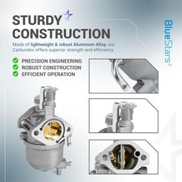 [Lifetime Warranty] Carburetor Kit for Kawasaki 13HP FJ400D Engine - Compatible with EZGO RXV 2008-Up, TXT 2010-2015, Valor 2010-2014 - Includes Fuel Pump thumbnail 4