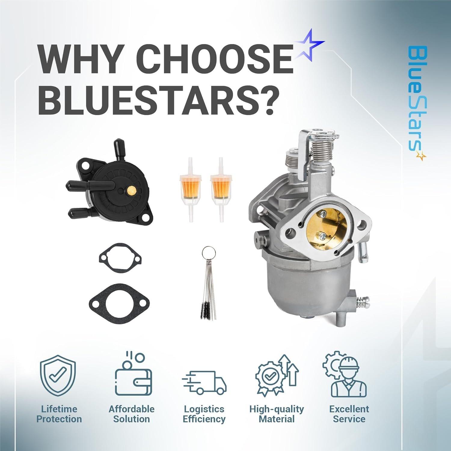 [Lifetime Warranty] Carburetor Kit for Kawasaki 13HP FJ400D Engine - Compatible with EZGO RXV 2008-Up, TXT 2010-2015, Valor 2010-2014 - Includes Fuel Pump image 8