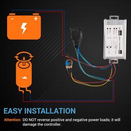 DC Motor Speed Controller with Forward-Brake-Reverse Switch & Adjustable Potentiometer thumbnail 1