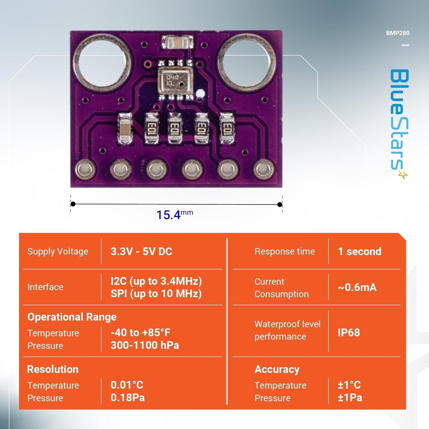 [Lifetime Warranty] BME280 3.3V Atmospheric Pressure Sensor - Pack of 2 image 5