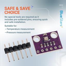 [Lifetime Warranty] BME280 3.3V Atmospheric Pressure Sensor - Pack of 2 thumbnail 3