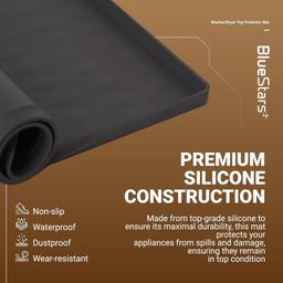 23.6" x 19.7" Silicone Washer Dryer Top Protector Mat thumbnail 6