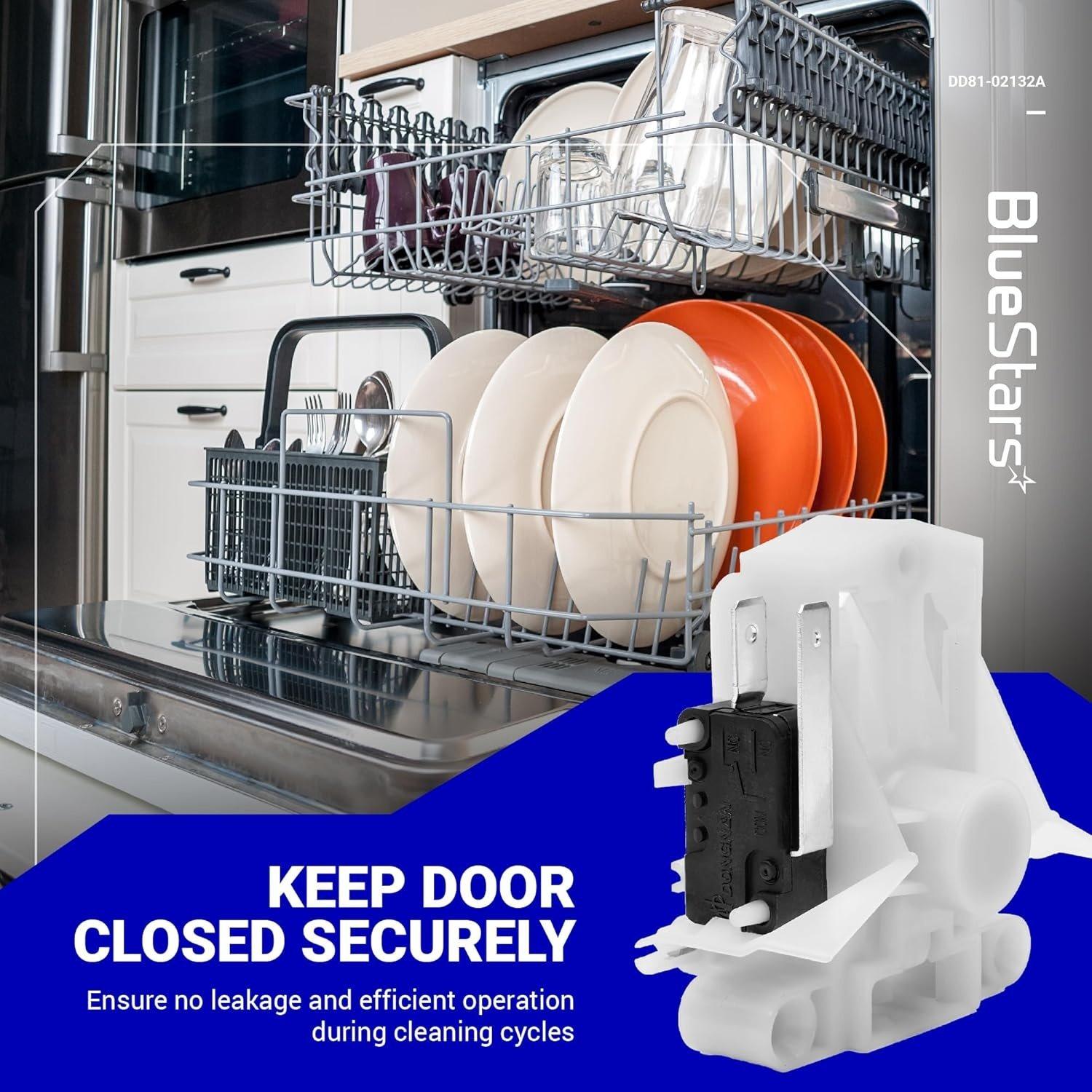 [Lifetime Warranty] DW80K7050UG DW80F600UTS DD81-02132A DD81-01629A DD81-01634B Dishwasher Door Latch - Compatible with Samsung DW80K5050UB DW80K5050US DW80J3020US DW80R5060US DW80R5061UG image 6