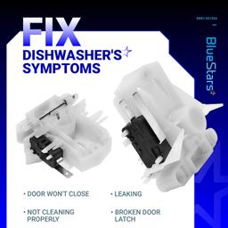 [Lifetime Warranty] DW80K7050UG DW80F600UTS DD81-02132A DD81-01629A DD81-01634B Dishwasher Door Latch - Compatible with Samsung DW80K5050UB DW80K5050US DW80J3020US DW80R5060US DW80R5061UG thumbnail 4