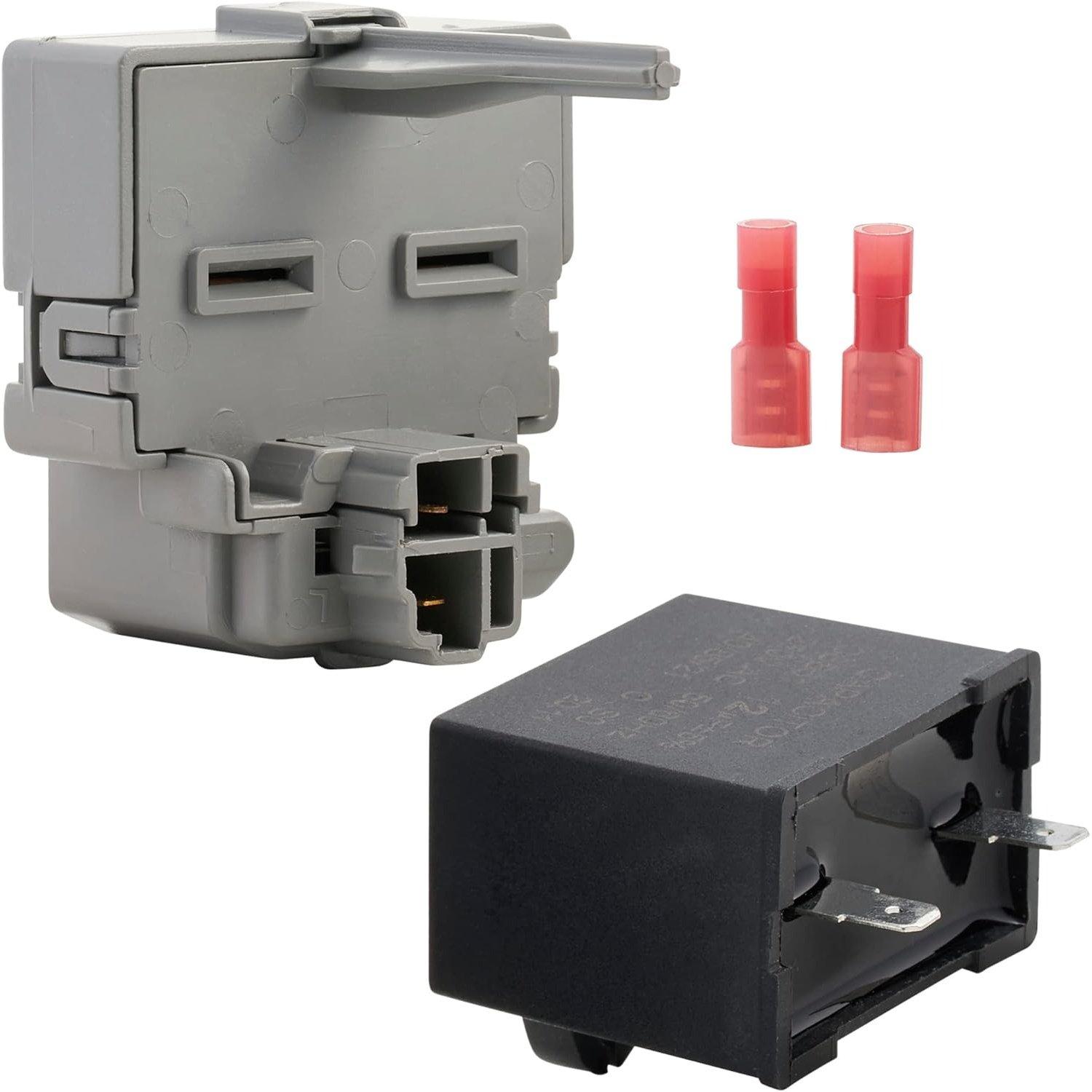 W10189190 TSD2 Refrigerator Relay and Overload Combination W10662129 2264017 Capacitor image 0