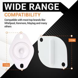 [Lifetime Warranty] 3390719 Thermal Fuse and 8577274 Thermistor - Compatible with Whirlpool Kenmore Maytag Dryers - Replaces 688841 690198 3976615 3390292 thumbnail 1