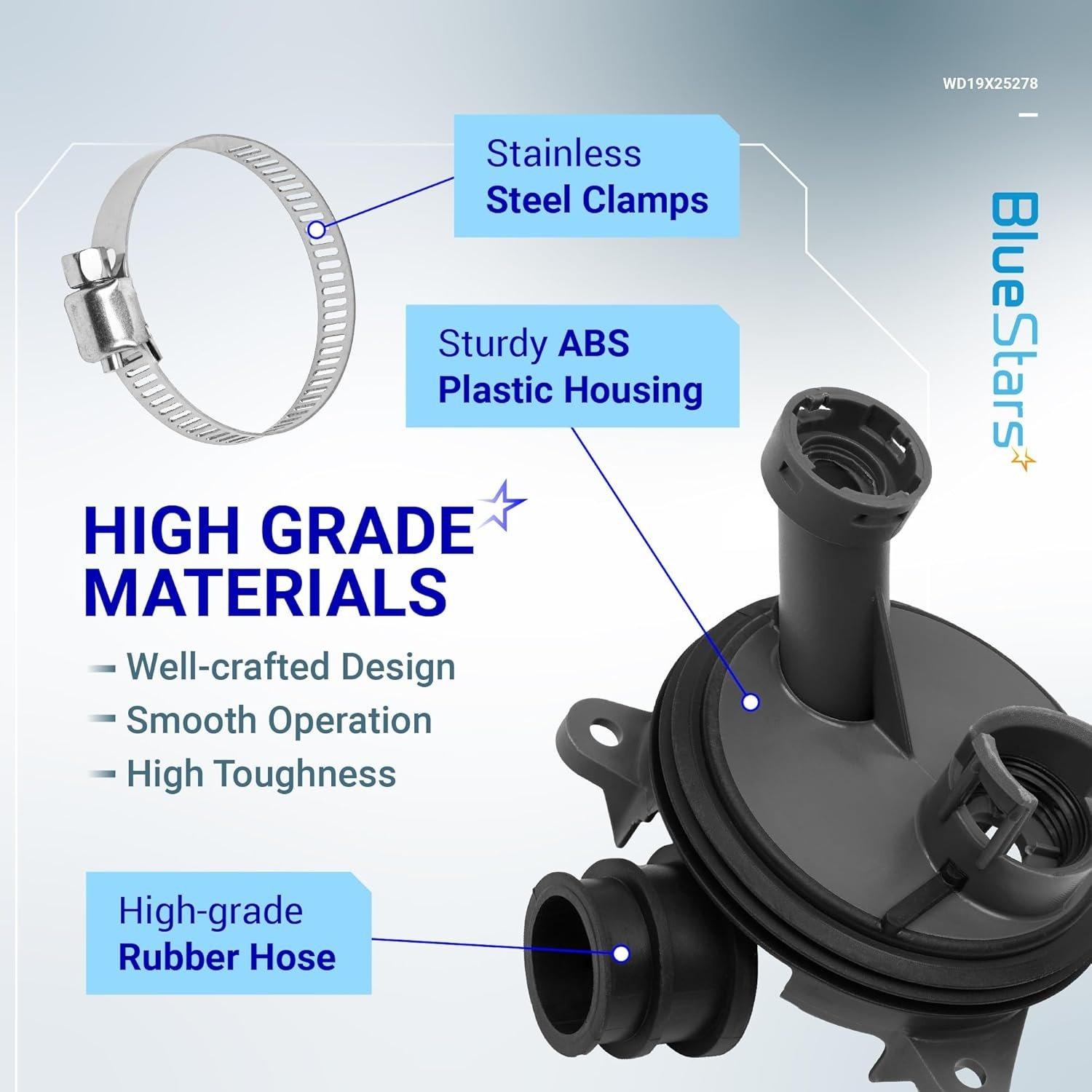 [Lifetime Warranty] WD19X25278 Dishwasher Diverter Valve Kit - Compatible with General Electric GE Dishwashers - Replaces WD00X25260, WD18X21678, WD19X25259, WD00X25260, 4922277, AP6871922, PS12710077 image 3