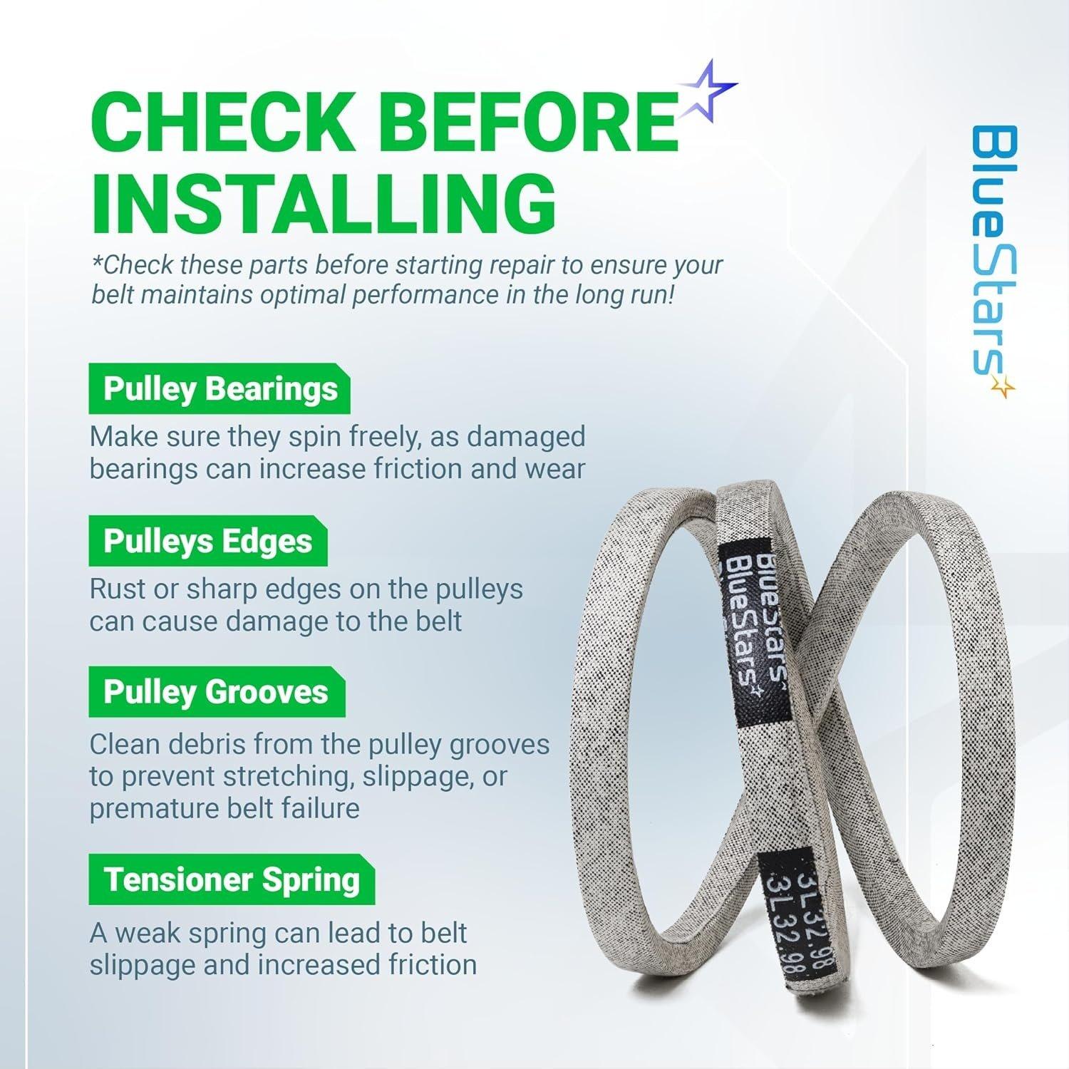 [Lifetime Warranty] 115-4669 Drive Belt - Compatible with 22 inch Toro Recycler Lawn Mower image 3