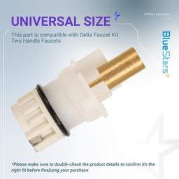 [Lifetime Warranty] RP25513 Faucet Stem Compatible with Delta Faucet - Pack of 2 thumbnail 1