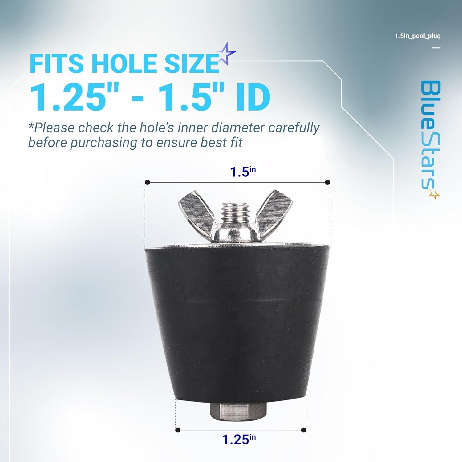 1.5" Rubber Pool Plug image 6