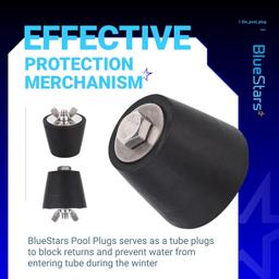 1.5" Rubber Pool Plug thumbnail 4