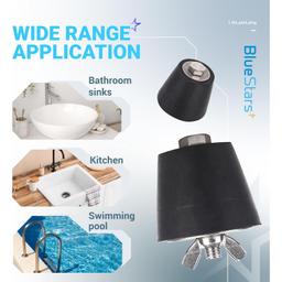 1.5" Rubber Pool Plug thumbnail 2