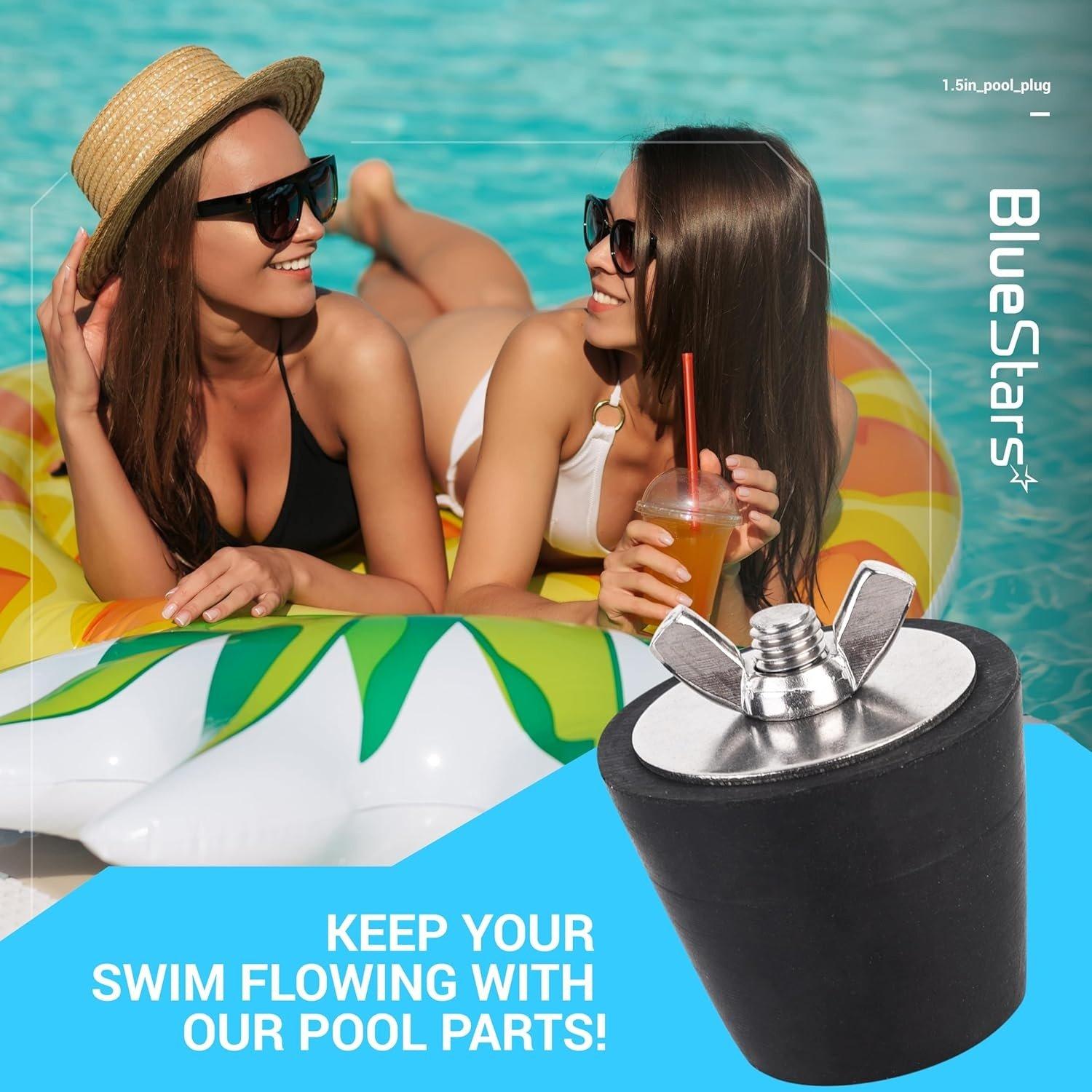 1.5" Rubber Pool Plug image 1