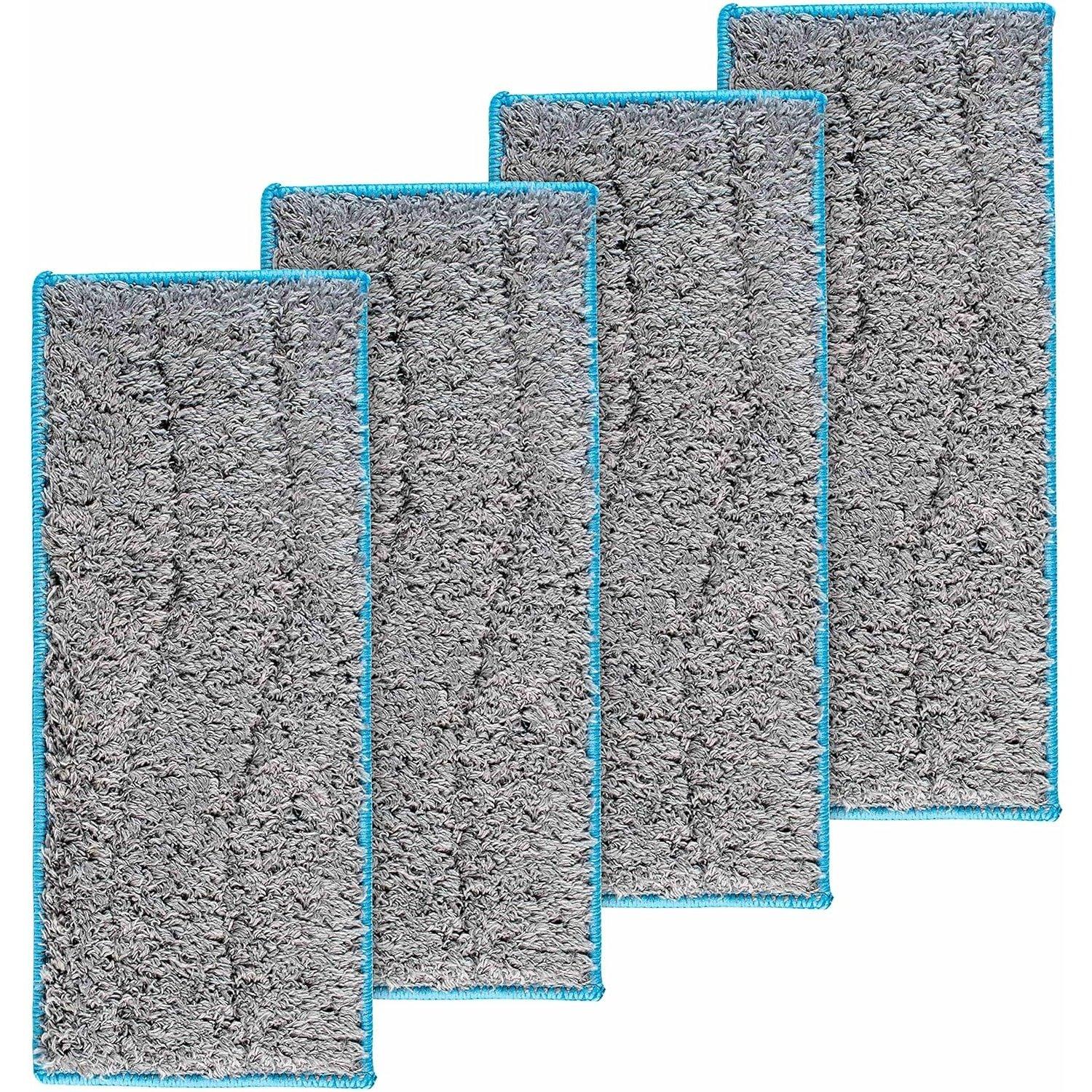 [Lifetime Warranty] m6 Microfiber Wet Mopping Pads - Compatible with iRobot Braava Jet M Series Braava Jet m6 (6110) (6012) (6112) (6113) Ultimate Robot Mop - Pack of 4 image 0