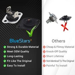 [Lifetime Warranty] DC47-00016A Dryer Thermal Fuse Thermostat & DC32-00007A Dryer Thermistor Replacement - For Samsung & Kenmore Dryers - Replaces AP4201716 PS4204984 AP4201894 PS4205213 thumbnail 1