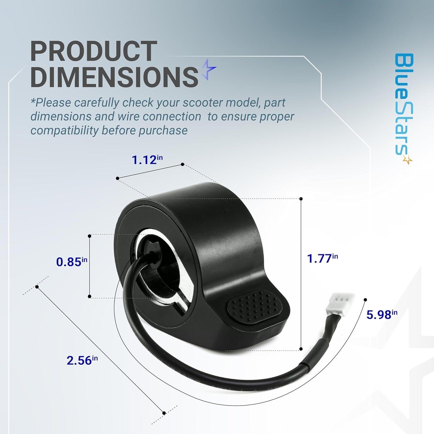 [Lifetime Warranty] Electric Scooter Thumb Throttle Compatible with GXL V2/Apex/Apex Pro/Apex XL/XR Elite image 1