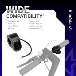 [Lifetime Warranty] Electric Scooter Thumb Throttle Compatible with GXL V2/Apex/Apex Pro/Apex XL/XR Elite thumbnail 2
