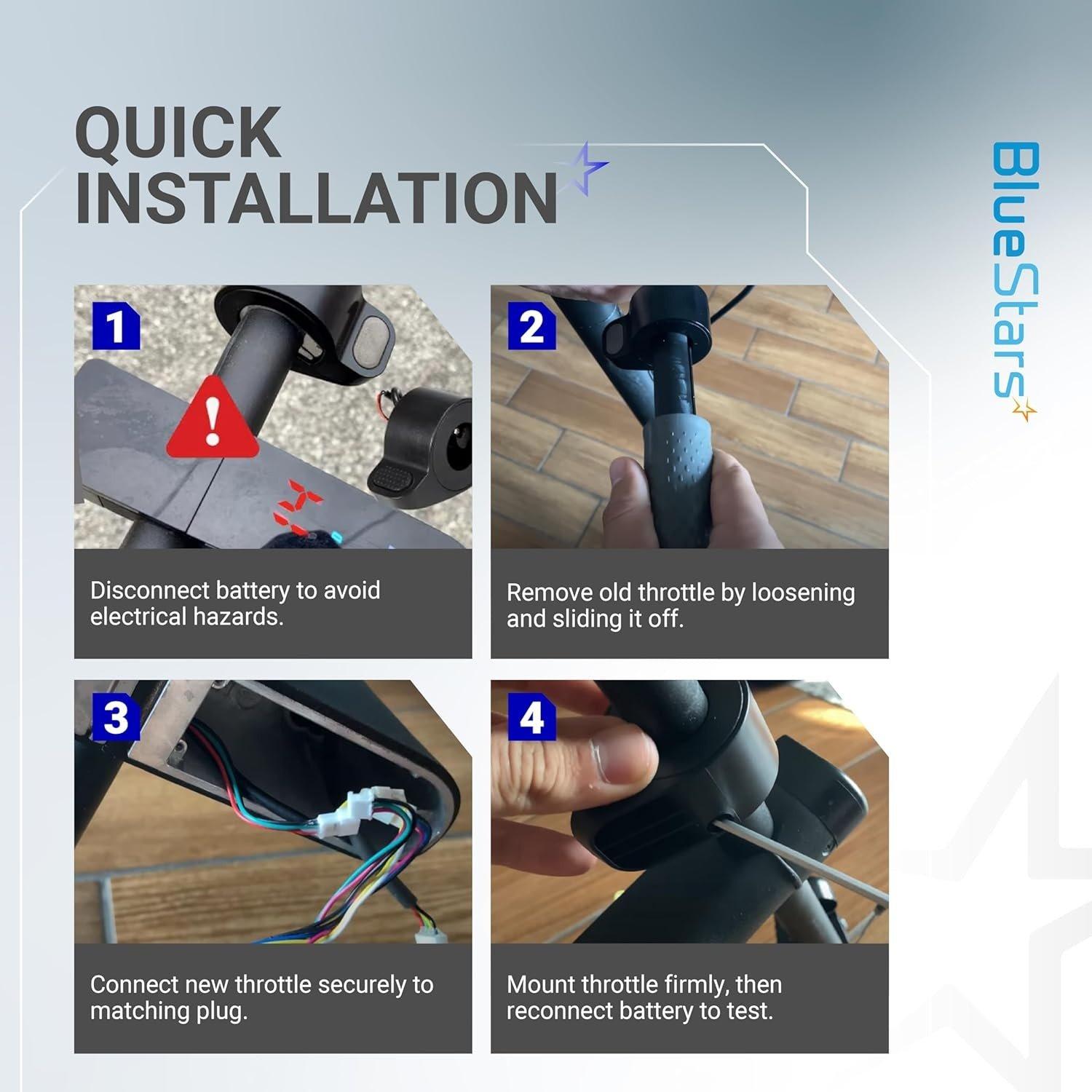 [Lifetime Warranty] Electric Scooter Thumb Throttle Compatible with GXL V2/Apex/Apex Pro/Apex XL/XR Elite image 7