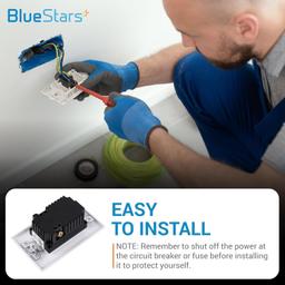 [Lifetime Warranty] Electrical USB Wall Charger Outlet 20 Amp USB Type C & Type A thumbnail 5