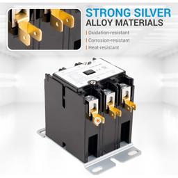 [Lifetime Warranty] 3 Pole 40 Amp Contactor 120 VAC Coil Definite Purpose Contactor thumbnail 6