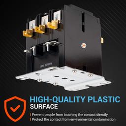 [Lifetime Warranty] 3 Pole 40 Amp Contactor 120 VAC Coil Definite Purpose Contactor thumbnail 4