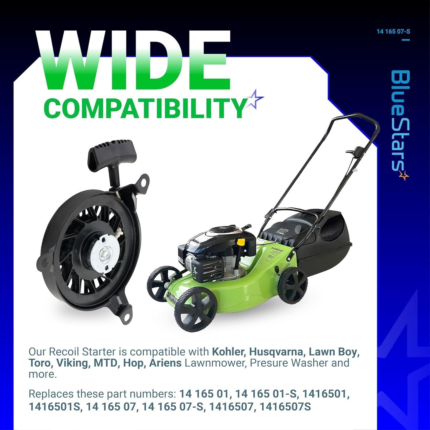 [Lifetime Warranty] 14 165 07-S Recoil Starter Pull Start Kohler image 3