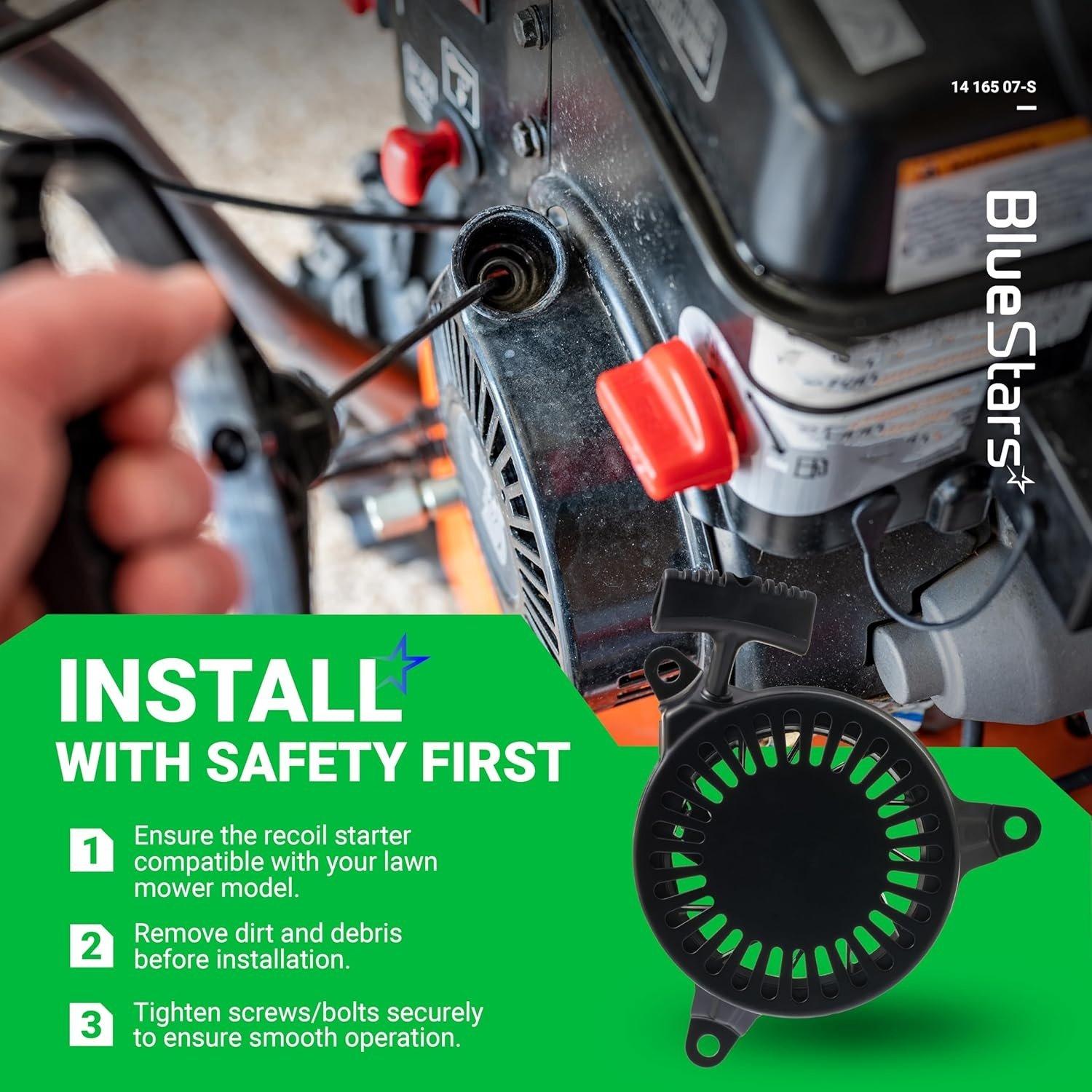 [Lifetime Warranty] 14 165 07-S Recoil Starter Pull Start Kohler image 1