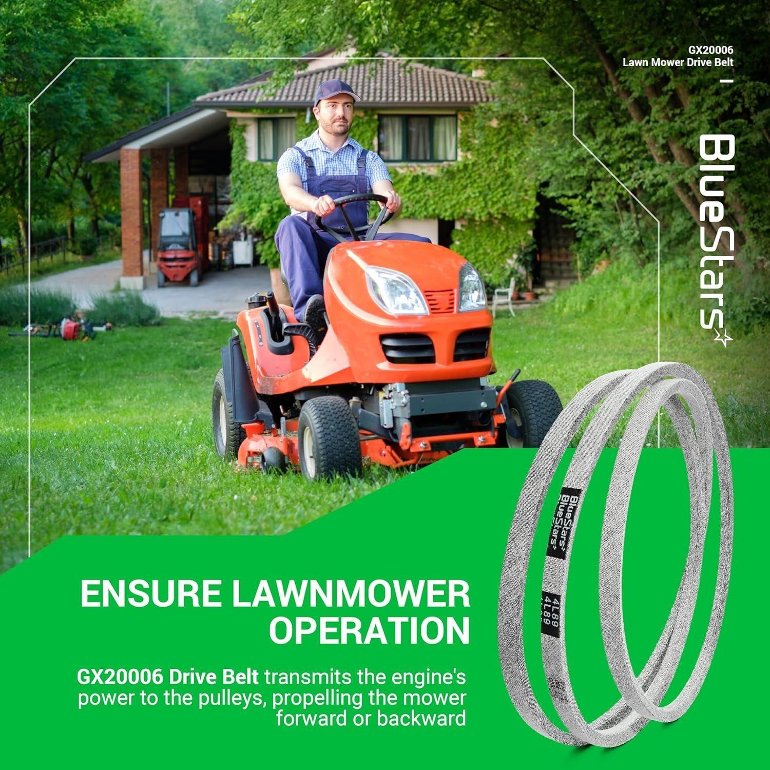 [Lifetime Warranty] GX20006 Lawn Mower Belt image 3