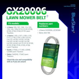 [Lifetime Warranty] GX20006 Lawn Mower Belt thumbnail 5