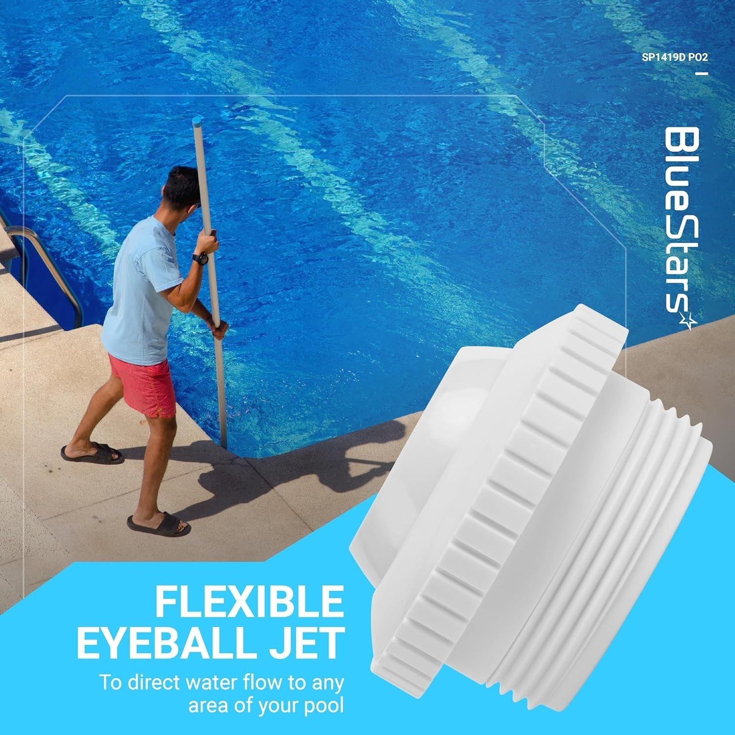 SP1419D Pool Jet Nozzles - Pack of 8 image 3