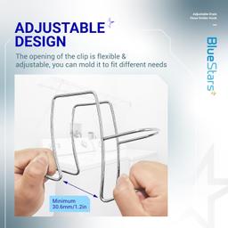 [Lifetime Warranty] Adjustable Drain Hose Holder - Universal Utility Sink Clamp for Washing Machine, Dishwasher, Laundry Tub – Compatible with All Drain Hoses - 304 Stainless Steel thumbnail 2