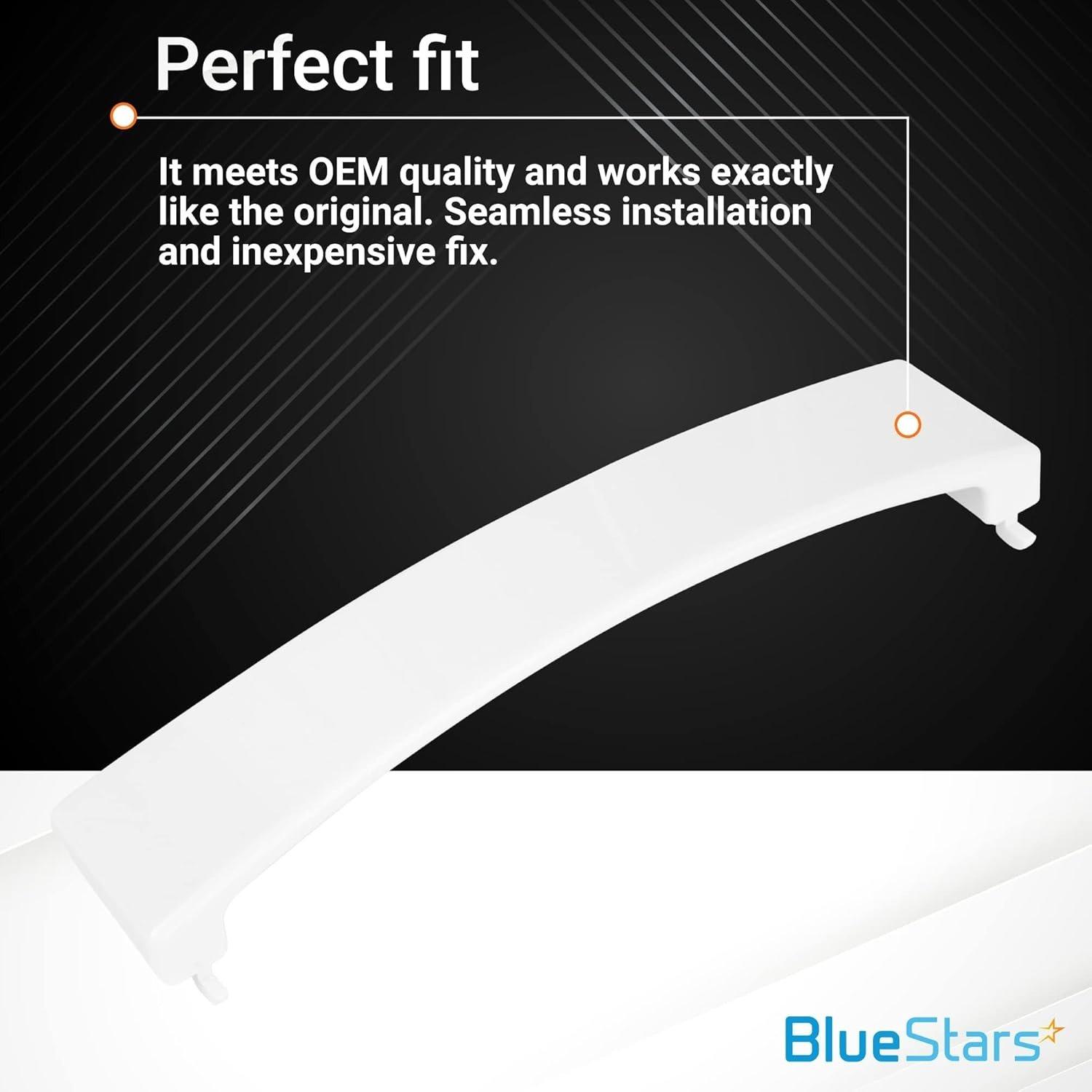 [Lifetime Warranty] WE01X30378 Dryer Door Handle - Compatible with GE GUD27ESSMWW GUD27ESSM1WW - Replaces WE01X25878 PS1177202 WE1M1068 image 2