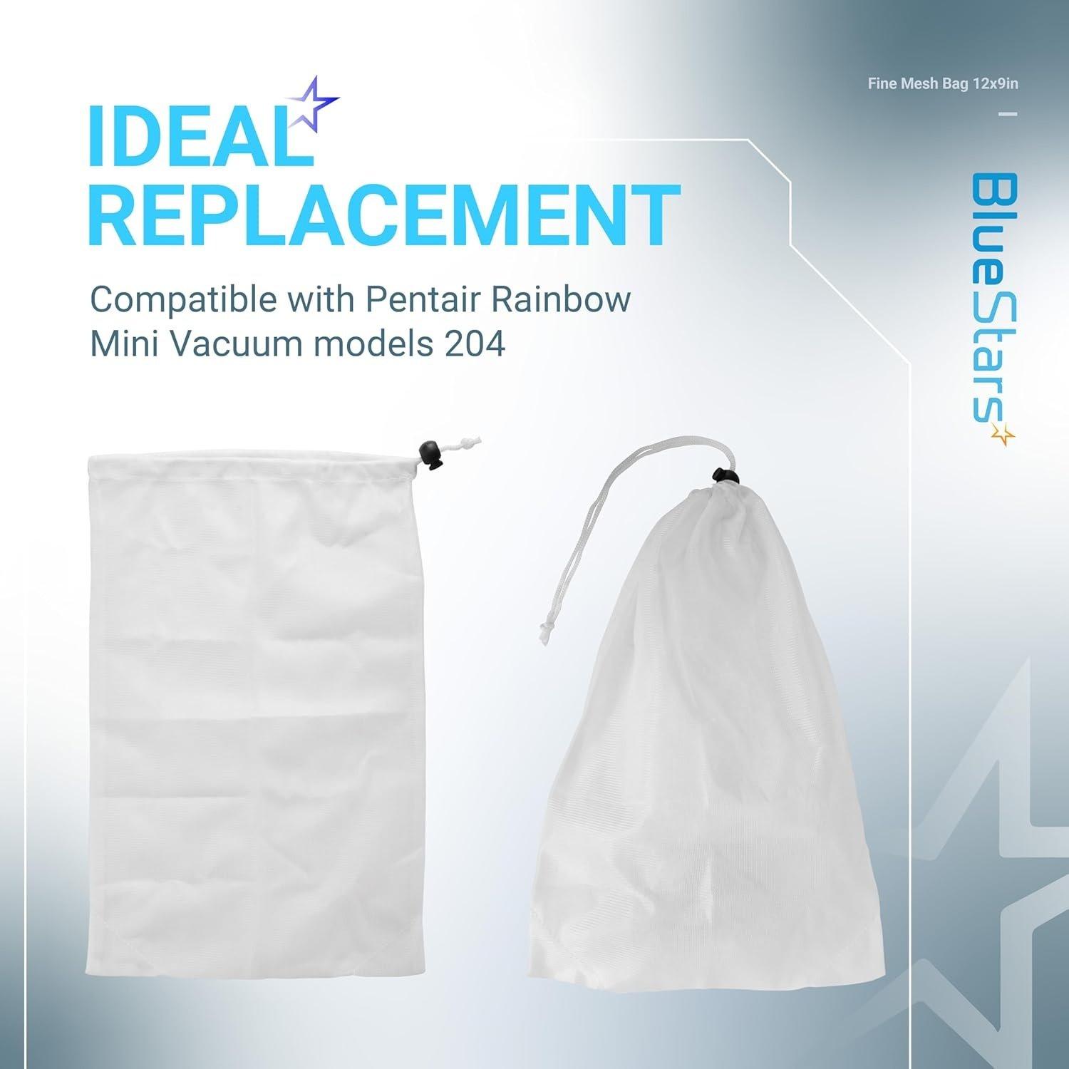 Pool Vacuum Cleaner Mini Fine Mesh Bag 12 x 9” with Pull-N-Lock Cord image 6