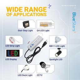 [Lifetime Warranty] 12V LED Power Supply Driver 60W 5A AC 100-240V to 12V DC Transformer IP67 Waterproof thumbnail 5