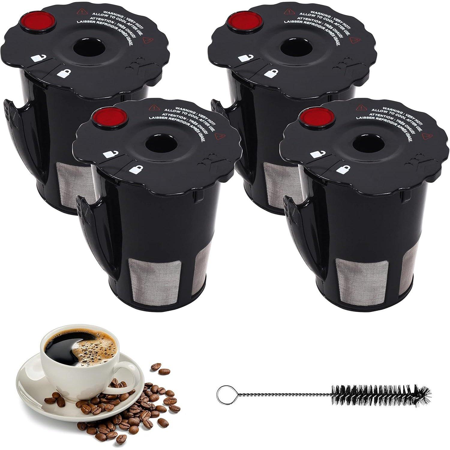 119367 Reusable Coffee Filter with Cleaning Brush image 0