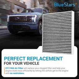 CF11966 CP966 Activated Cabin Carbon Air Filter thumbnail 1