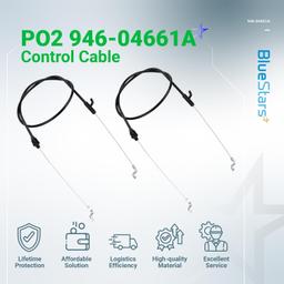 2 pcs 946-04661A Control Cable thumbnail 2