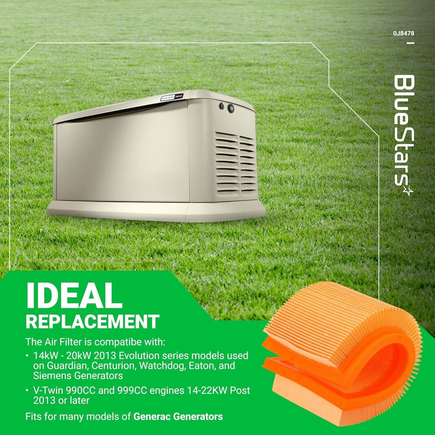 [Lifetime Warranty] 0J8478 Air Filter - Pack of 2 image 4