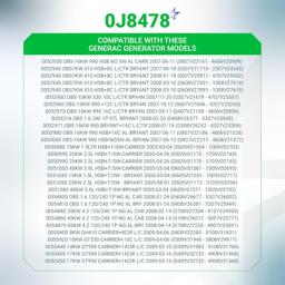 [Lifetime Warranty] 0J8478 Air Filter - Pack of 2 thumbnail 7