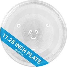 [Lifetime Warranty] 11.25" / 28.5cm Microwave Glass Plate - Replaces WB49X10097 WB39X0078 WB49X10034 EAP651544 PS651544 - Universal Fit 11-1/4" Samsung LG Hotpoint Microwaves Ovens thumbnail 0