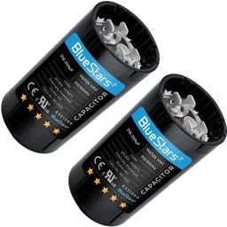 [Lifetime Warranty] 216-259 uF MFD 110-125 VAC CD60 - Fits AC Motor Run, Fan Start, Heat Pump - Pack of 2 thumbnail 0