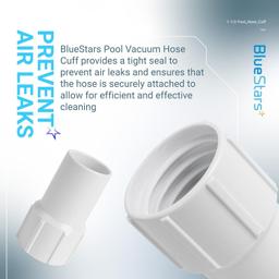 [Lifetime Warranty] 1-1/2 Inch Pool Vacuum Hose Cuff, Pack of 4 thumbnail 5