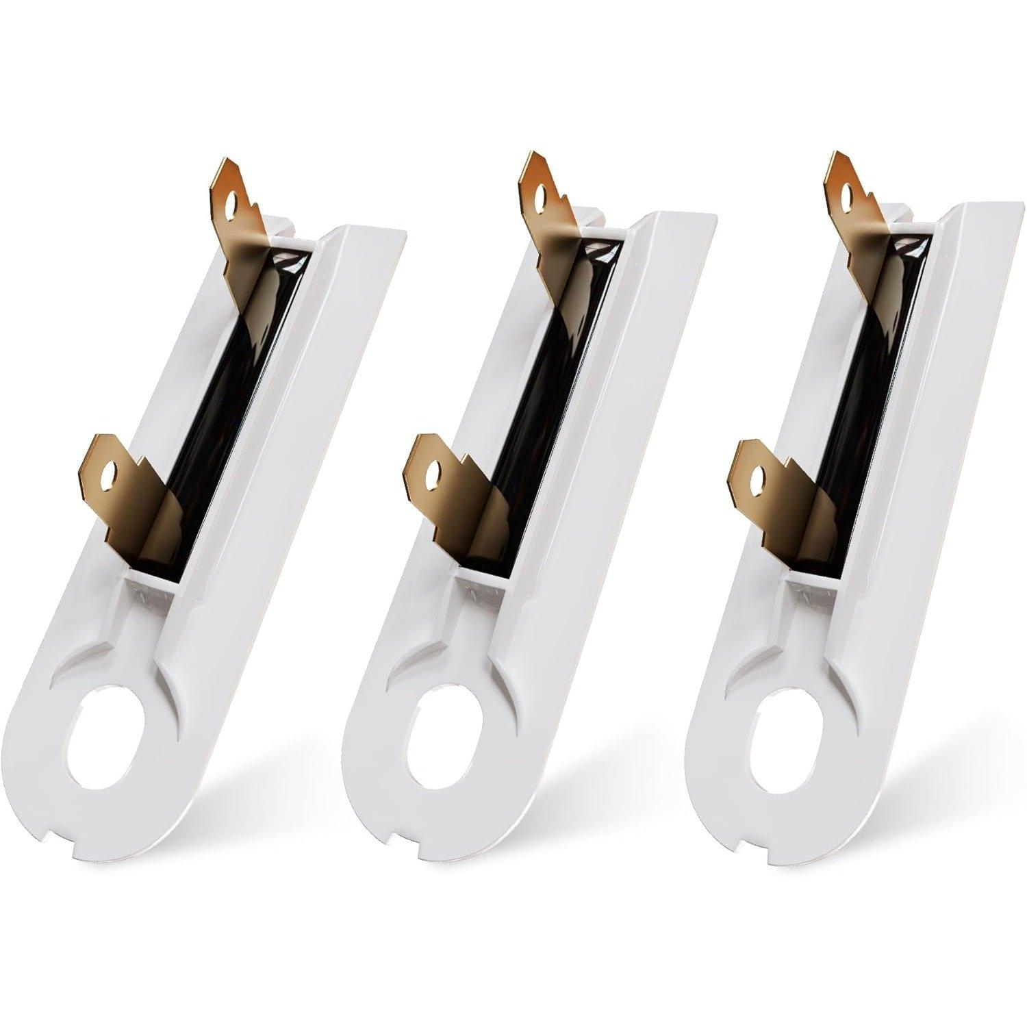 [Lifetime Warranty] 3392519 Dryer Thermal Fuse - Compatible with Whirlpool Maytag Kenmore Dryers - Replaces AP6008325 3388651 694511 80005 WP3392519VP WP3392519 ET401 PS11741460 - Pack of 3 image 0