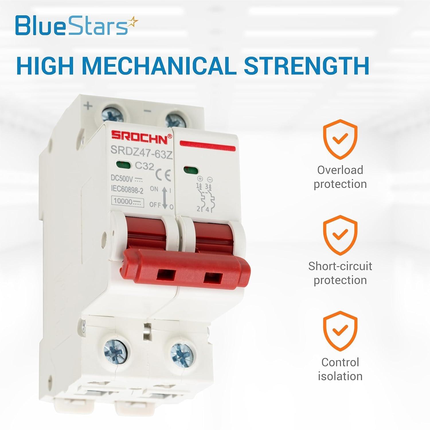 10 Amp DC Miniature Circuit Breaker 120V/240V image 4