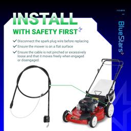 [Lifetime Warranty] 112-8818 Brake Cable for 20" Rear Bagging thumbnail 2