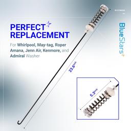 W10780048 Washer Suspension Rod Kit 23.6in thumbnail 6