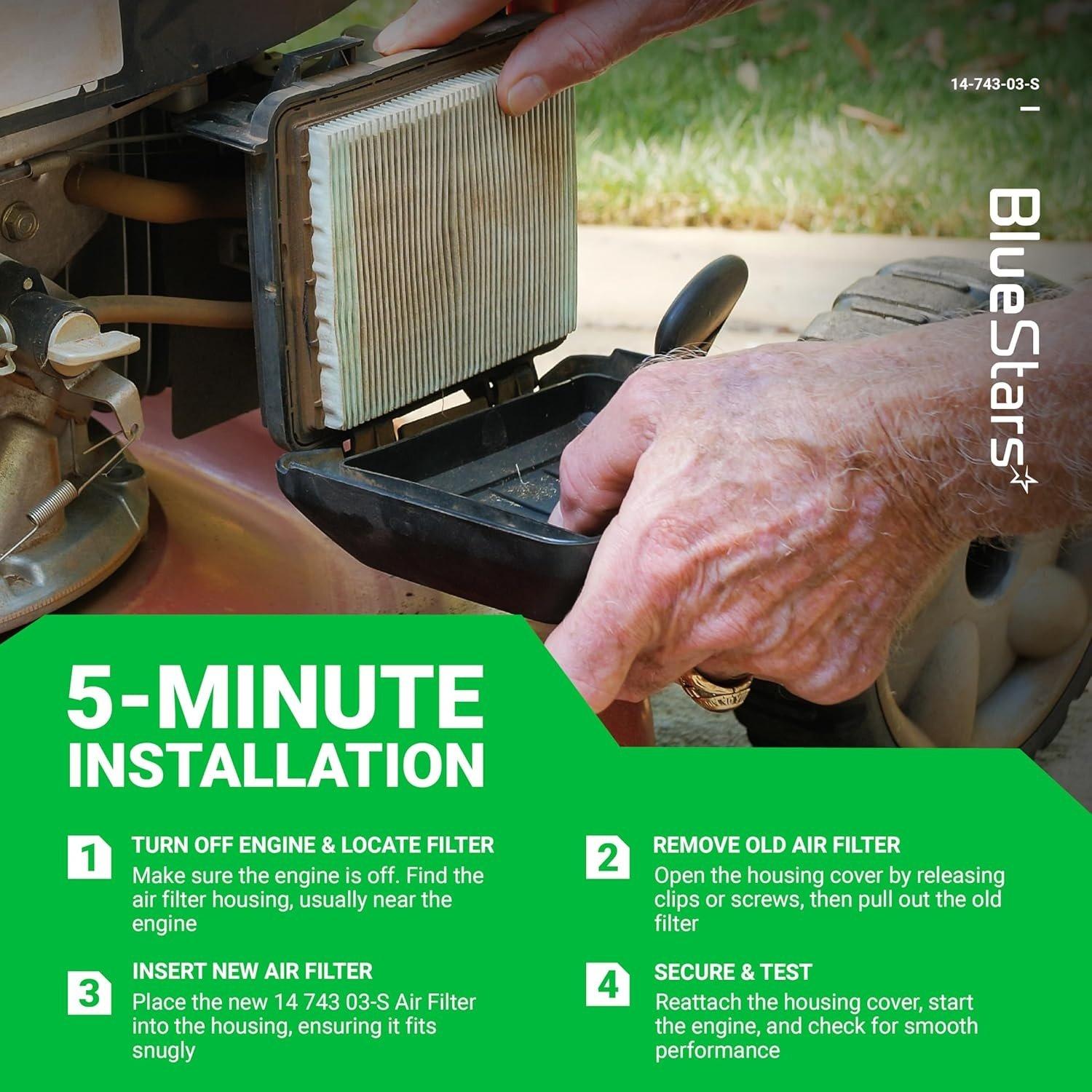 [Lifetime Warranty] 14 743 03-S Air Filter Cover Base Cleaner Kit image 8